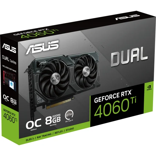 Imagen 12 de Tarjeta de Vidao Asus Dual-RTX 4060 TI O8G 8GB GDDR6 PCIe 4.0 3*DP HDMI ATX