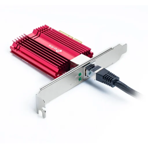 Imagen 1 de Tarjeta de Red Interna TP-Link TX401, PCIe 3.0 x4 1/2.5/5/10GBps Low Profile