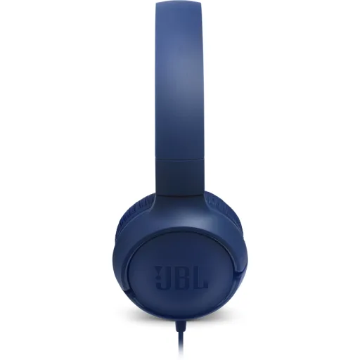 Imagen 8 de Audífonos Alámbricos JBL Tune 500, On-ear Conector 3.5mm Plegable Color Azul