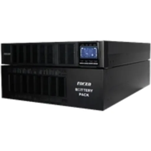 Imagen 2 de UPS Forza 10KVA 10000W Rack 220V 40-70Hz c/banco de bateria LCD USB SNMP RS232