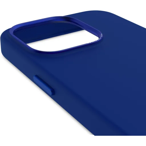 Carcasa de silicona con MagSafe para el iPhone 15 Pro Max - Azul