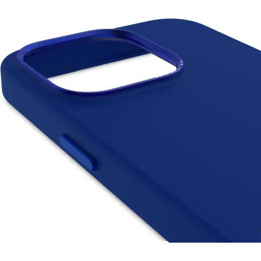 Funda de silicona con MagSafe para el iPhone 15 Pro Max - Azul