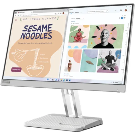 Imagen 2 de Monitor Lenovo L22E-40 21.45" FHD 1920*1080 VA HDMI VGA 4ms 75Hz AMD FreeSync