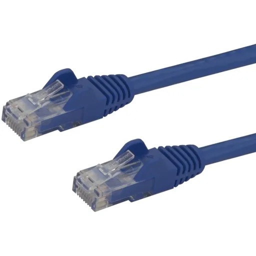 Imagen 0 de Cable de Red StarTech Cat6 UTP RJ45 Sin Enganches 15cm Color AZUL