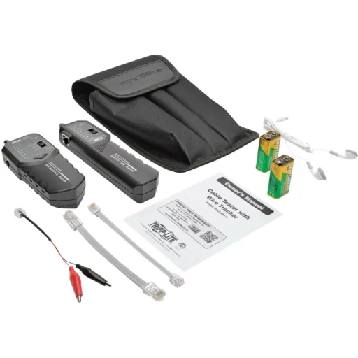 Imagen 6 de Tripp Lite Cable Tester Wire Tracker Tone Generator RJ45 RJ11 BNC w LED - Kit de verificación de red