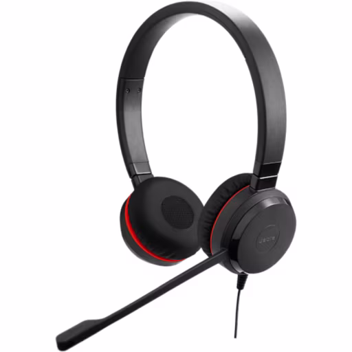 Imagen 1 de Audífonos Alámbricos Jabra Evolve 30 II, USB C/A Stereo MS Color Negro