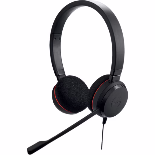 Imagen 0 de Audífonos Alámbricos Jabra Evolve 20MS USB-C/A Estéreo con Micróf. Cancel. ruido