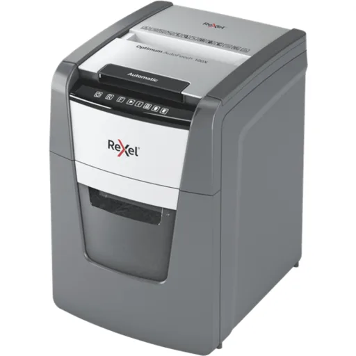 Imagen 1 de Trituradora de Papel Rexel Optimum AutoFeed hasta 100Hojas Ciclo 30 Minutos