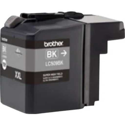Imagen 0 de Cartucho de Tinta Brother LC509 Negro aprox 2400 páginas p/ Brother DCP-J10
