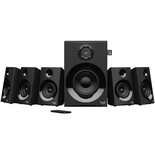 Imagen 4 de Parlantes Logitech subwoofer 160W surround C/BT/ Control R Z607 - canal 5.1