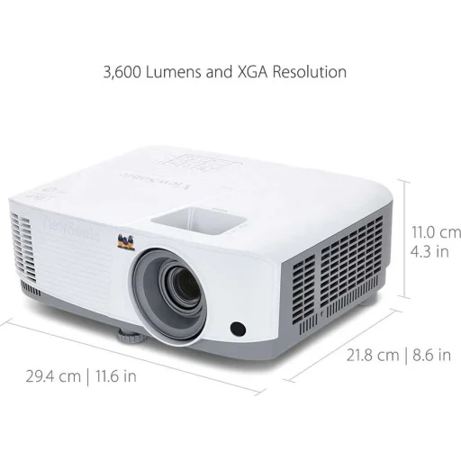 Viewsonic Proyector Dlp 4500 Ansi Lumens Xga (1024 X 768) 4:3 Objetivo Zoom  –