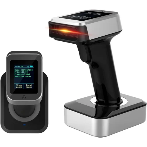Imagen 0 de Lector Codigo de Barras Inalámbrico Symcode 2D  MJ-1932 Con Display