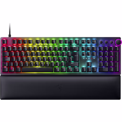 Imagen 0 de Razer Huntsman V2 - Clicky Optical Switch (Purple) - Español (RZ03-03931400-R311)