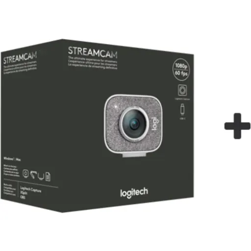 Imagen 5 de Cámara Web Logitech StreamCam Plus Full HD 1920x1080 Lente f/2.0 3.7mm USB-C 