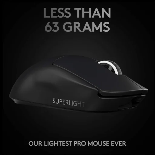 Imagen 1 de Mouse Gamer Inalámbrico Logitech PRO X LIGHTSPEED 1ms 25600dpi 5 botones 400ips