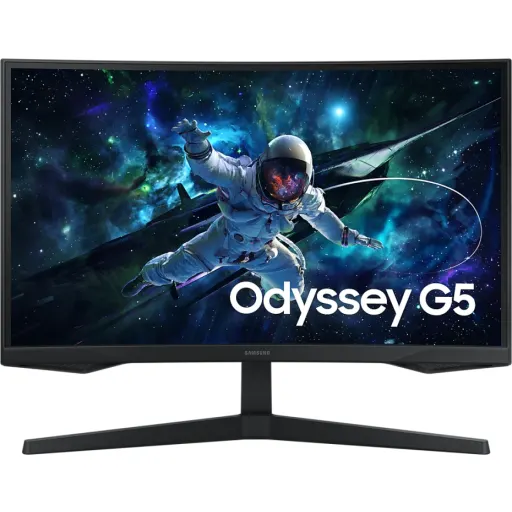 Monitor Gamer Curvo Samsung Odyssey G5 27"" QHD 2560*1440 VA DP HDMI 165Hz 1ms