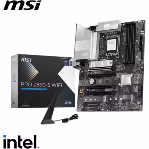 Imagen 0 de Tarjeta Madre MSI PRO Z890-S WIFI LGA1851 Ultra Series 2 4*DDR5 LAN WIFI7 ATX