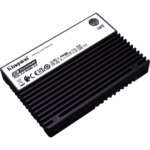 Imagen 2 de Kingston - Internal hard drive - 3.84 TB - Solid state drive - DC3000ME U.2 PCIe 5.0 NVMe TCG