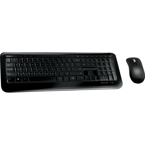 Imagen 0 de Kit Teclado Mouse Inalámbrico Microsoft Desktop 850 Óptico 1000DPI 3 Btns Negro