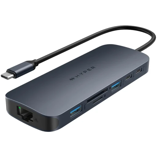 Adaptador Multipuertos USB-C - Docking Station USB Tipo C HDMI 4K60 - Hub  Ladrón USB 3.0 de 3 Puertos - Entrega de Alimentación PD 100W - GbE 