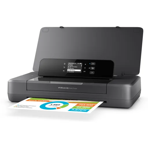 Imagen 3 de Impresora Portátil HP OfficeJet 200 Chorro de Tinta 17 ppm USB 2.0 WIFI A4/Legal
