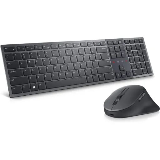 Imagen 0 de Kit Teclado Mouse Dell KM900 Inalámbrico Conectividad BT Receptor USB Grafito