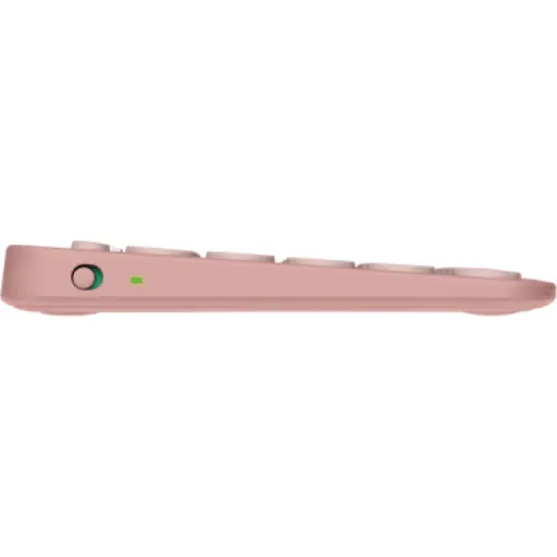 Imagen 3 de Teclado Inalámbrico Logitech Pebble Keys 2 K380s, estilizado y minimalista, Rose