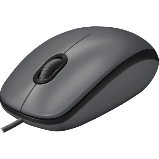 Imagen 1 de Mouse Alámbrico Logitech M90 Óptico 1000dpi USB Color negro p/MAC-PC
