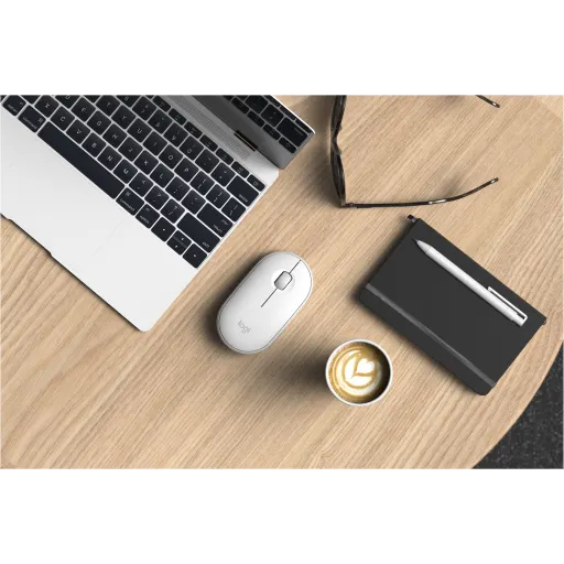 Imagen 13 de Mouse Inalámbrico Logitech Pebble M350 Óptico 1000dpi 3 Botones Color Blanco