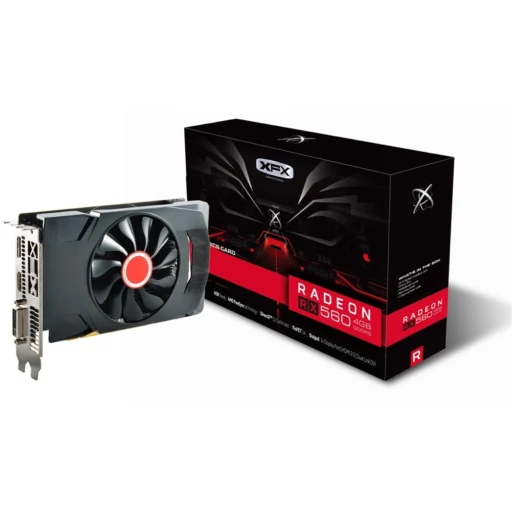 Imagen 0 de XFX AMD Radeon RX 560 4GB Single Fan [RX-560P4SFGR]