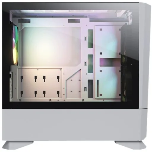 Imagen 5 de Cougar MG140 Air RGB - MT - micro ATX - panel lateral con ventana (cristal templado) - sin fuente de alimentación - blanco - USB/Audio