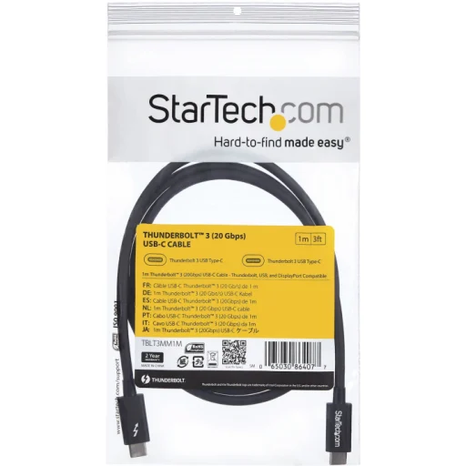 Imagen 5 de Cable 1m Thunderbolt 3 USB-C 20Gbps