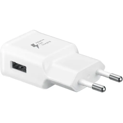 Imagen 0 de Cargador Samsung Con Cable USB a USB-C 1.5 Mt Carga Rapida 5V 2000mA 100-240V