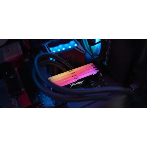 Imagen 3 de Memoria RAM 16GB DDR4 3600MHz DIMM CL18 Non-ECC 1.35V 288p - Kingston Fury RGB