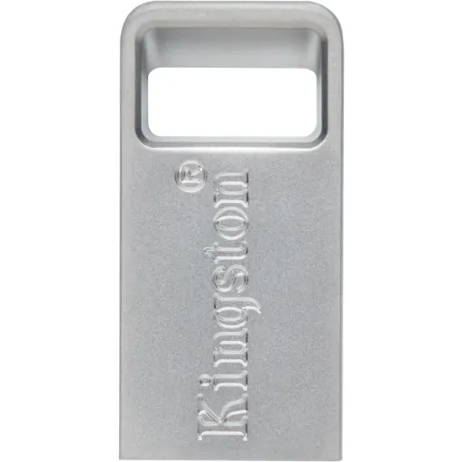 Imagen 1 de Pendrive 128GB Kingston DataTraveler Micro USB 3.2 Gen 200MB/s Metal Color Gris