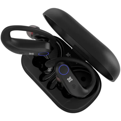 Imagen 3 de Audífonos Inalámbricos KlipX KTE-500BK, Deportivos TWS Bluetooth Negro