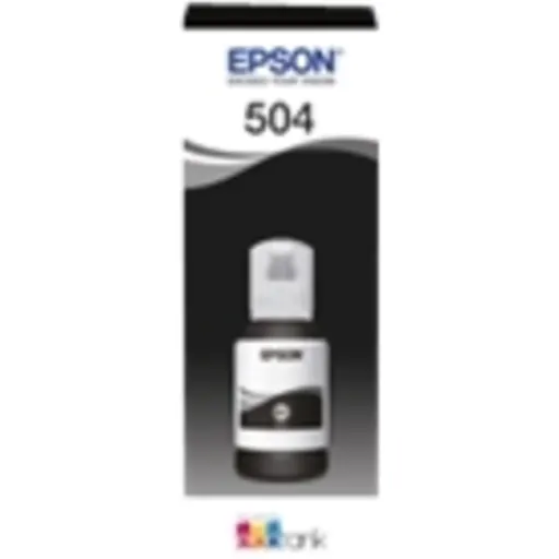 Imagen 2 de Botella de Tinta Epson T504 Negro C13T03N12A L4150 L4160 L6161 L6171 L6191