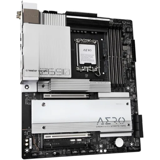 Imagen 0 de Tarjeta Madre Gigabyte Z690 AERO D LGA1700 12°G WiFi 4*DDR5 M.2 ThB DP HDMI ATX