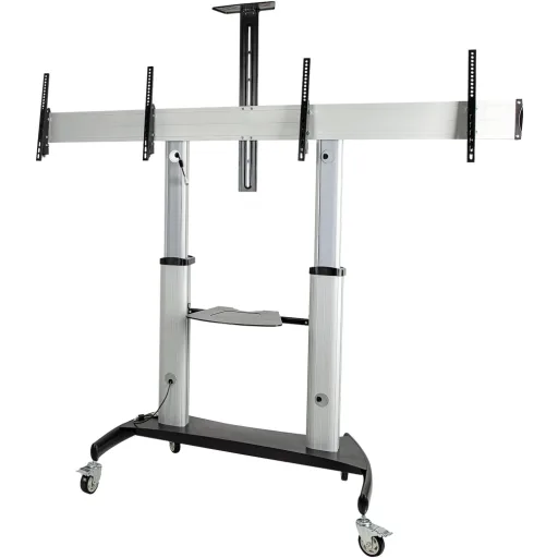 Imagen 0 de Soporte Pedestal c/Ruedas para TV Dual 37" A 60" hasta 50Kg VESA 600*400