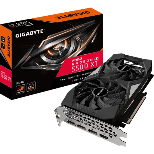 Imagen 0 de Gigabyte Radeon RX 5500 XT OC 4G [GV-R55XTOC-4GD]