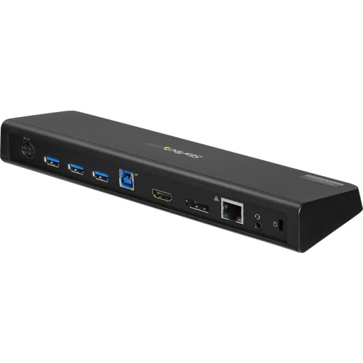 Imagen 0 de Replicador Docking Station StarTech Host USB 3.0 Puertos HDMI DP LAN USB Mic/Aud