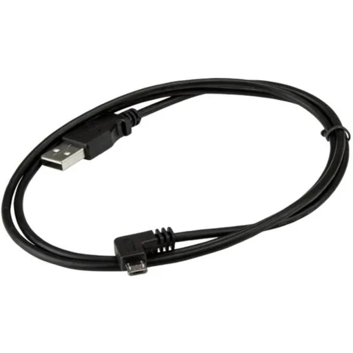 Imagen 3 de Cable de 1m Micro USB Acodado a Derecha