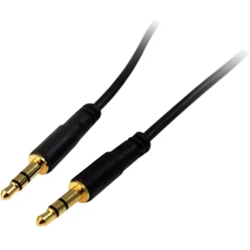 Imagen 2 de Cable de Audio Stereo Jack 3.5mm M/M 4.5mts 15ft Color Negro - StarTech