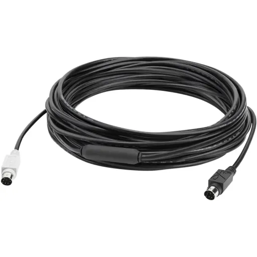 Imagen 3 de Cable Extension Logitech Group Mini-DIN-6 Macho a Mini-Din-6 Macho 10 Mts