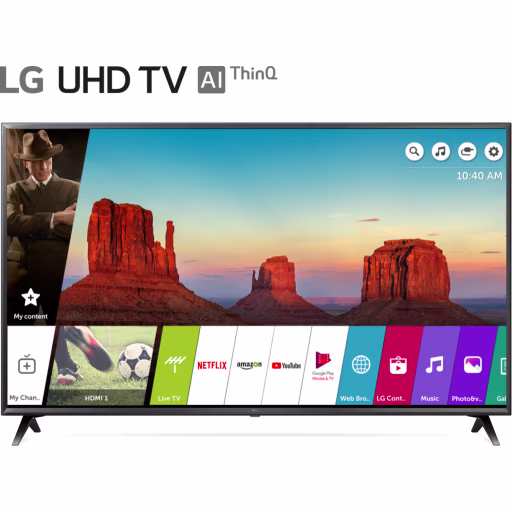 Imagen 0 de Televisor LG LED 43" 4K BIG WEBOS 3.5 Smart TV 3840*2160 UHD WIFI HDMI 