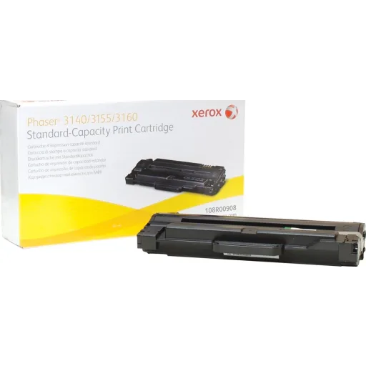 Imagen 1 de Toner Xerox 108R00908 Negro, para Phaser 3140, 3155, 3160, 1500 páginas