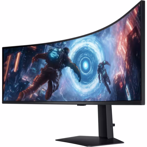 Imagen 2 de Monitor Gamer Curvo Samsung Odyssey G9 G91f 49" DQHD 5120*1440 DP HDMI VA 144Hz