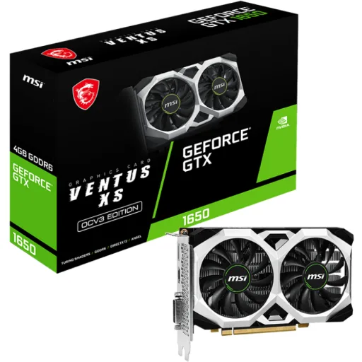 Imagen 0 de Tarjeta de Video MSI GF-GTX 1650 D6 VENTUS XS OCV3 4GB GDDR6 PCIex16 DP HDMI DVI