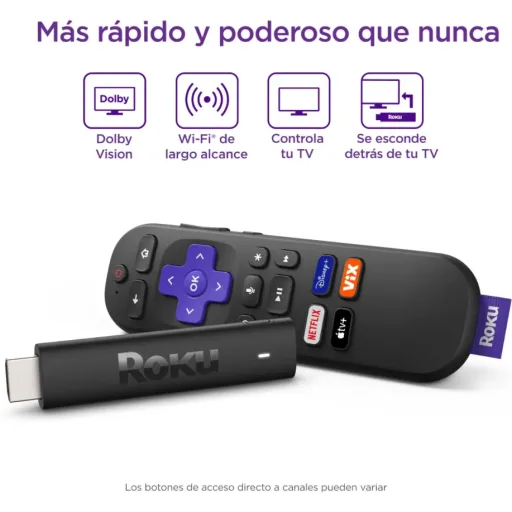 Imagen 3 de Roku Streaming Stick 4K