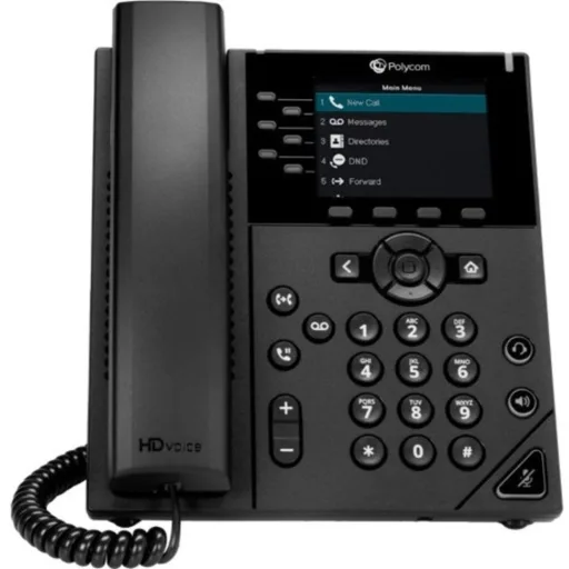 Imagen 0 de Poly VVX 350 6-LINE DESKTOP BUSINESS IP PHONE WITH DUAL 10/100/1000 ETHERNET POR